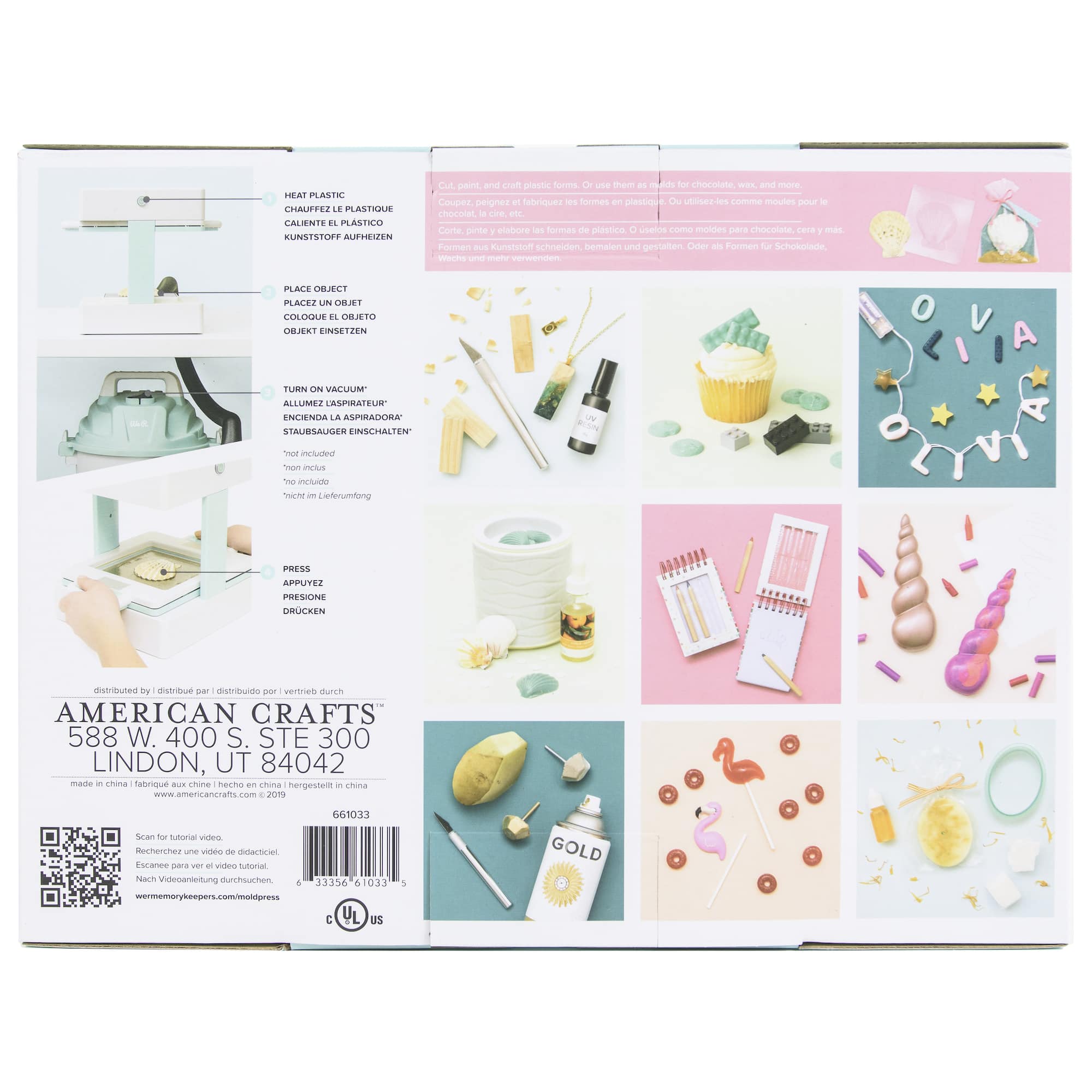 We R Memory Keepers® Mold Press Vacuform Machine